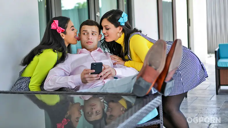 My Stepsisters Fucked Me To Get Into The Club