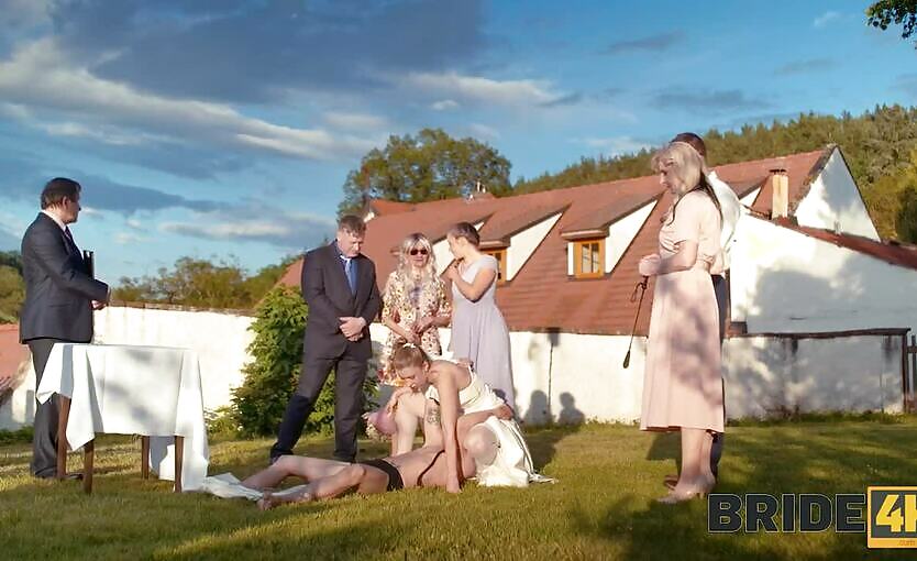 The Wedding Ceremony Degenerates Into A Perverted Orgy!