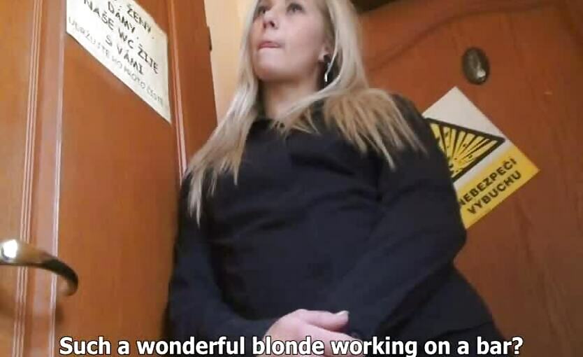 Czech Porn From Streets Hot Barman Girl From The Pub