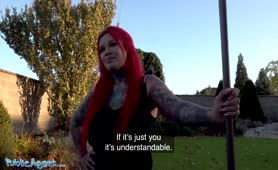 Public Agent Redhead Mature With Really Huge Boobs