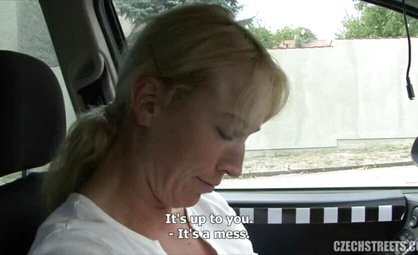 Czech Streets E78 Taxi Blonde Fuck Per Money
