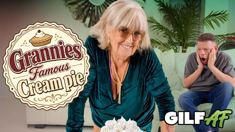 GilfAf Alicia Noble Cheers Up Stepgrandson With A Creampie