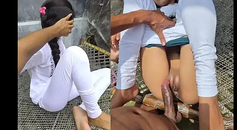 Witness A Masculine Nail Teenager Gal In Desi Indian Village