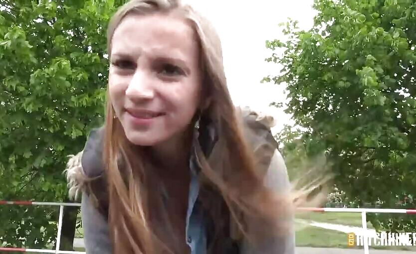 Czech HitchHikers Suzie Sun A Chance Wanker Wishes To Participate With Suzie