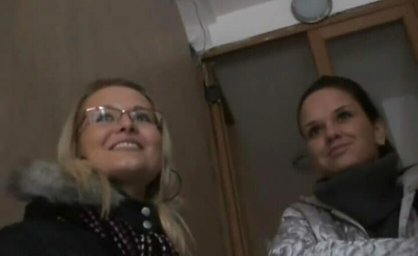 Czech Streets 33 Alena And Simona Czech Friends And Fuck Per Money
