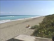 Amazing Handjob At The Beach