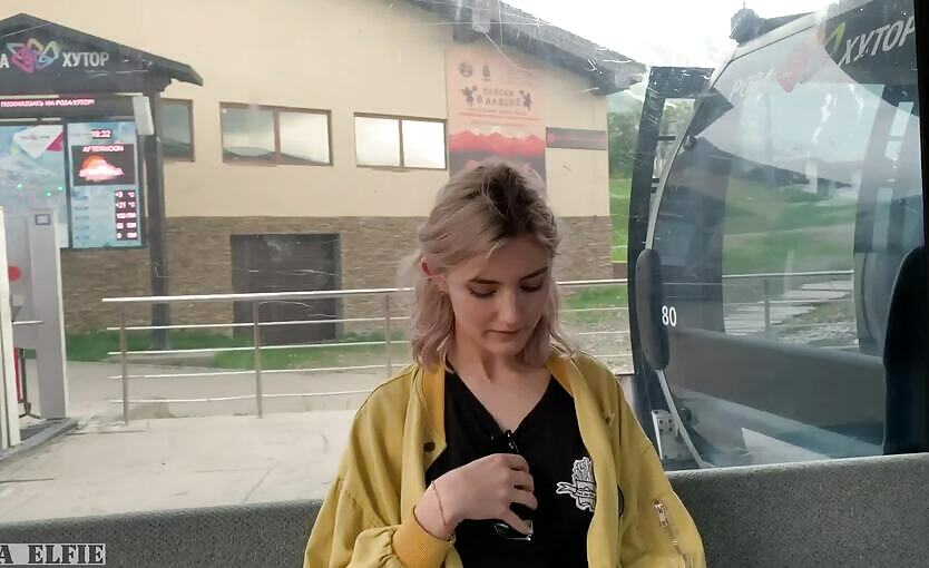 Teen Eva Elfie Swallows Loads Of Cum On A Cable Car