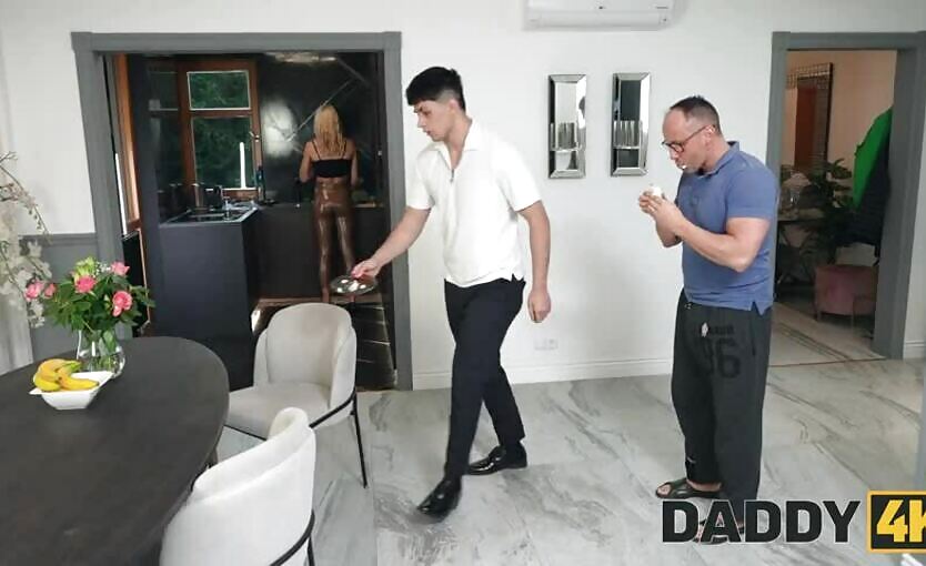 Daddy4K Daddy4K My Dad Got A Wedding Ring On His Dick, Damn It! Caroline Marian