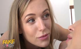 Fake Hostel Lesbian Sex In Hotel Room