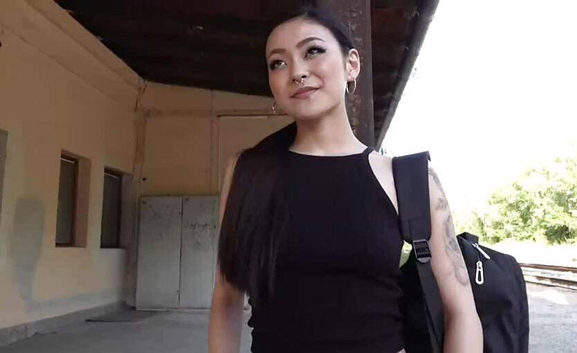 Public Agent Asian Babe Fuck On Train Station