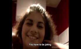 Czech Streets Czech Teen Zuzana Hardly Fucked On Toilet