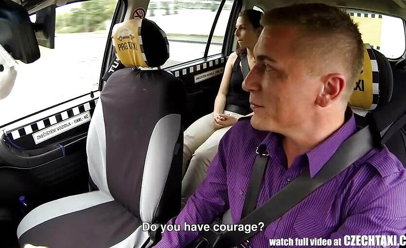 Really Hot Czech Taxi 16