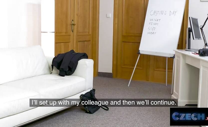 Czech Student Takes A Girthy Cock At Her Fitst Audition