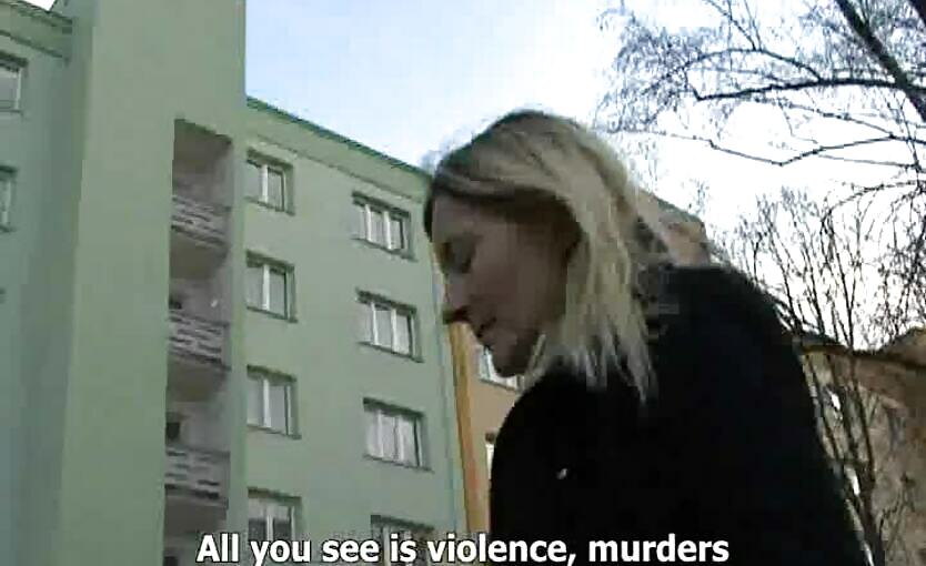 Czech Girl Gets Her Hairy Pussy Fucked In The Hallway