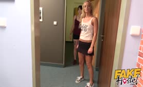 Fake Hostel Awesome Lesbian Threesome Sex