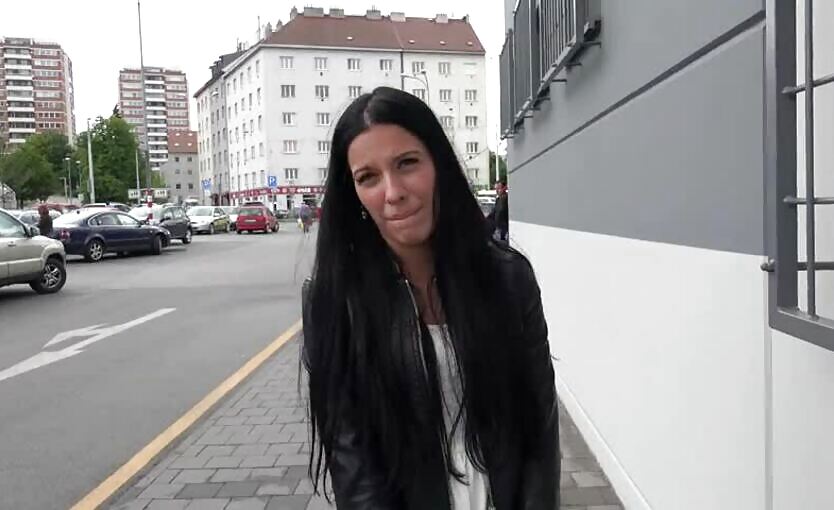 Czech Streets Sex For Money With A Girl From The Street Eveline Dellai
