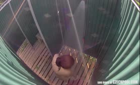 Czech Pool Czech Teen Enjyos Her Shower