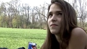 Czech Streets Public Fucking With Czech Brunette Student