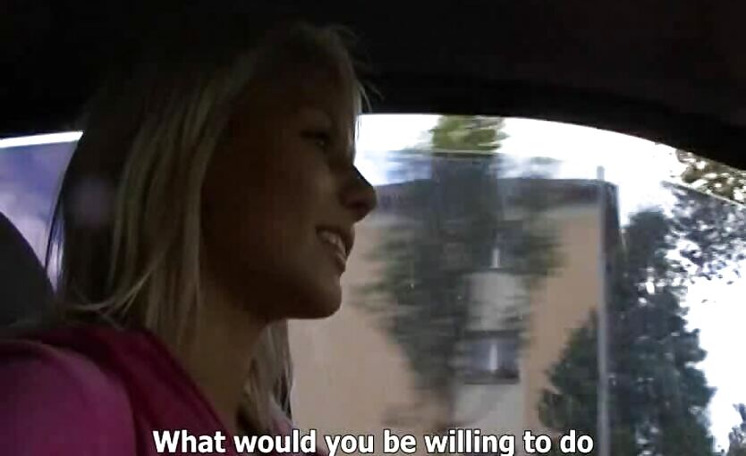 Czech Girl Walks Dog And Gets Tempting Modeling Offer