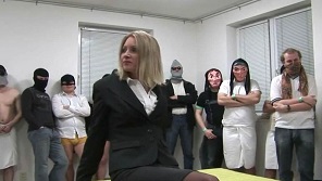 Czech Gangbang Awesome Milf Blonde Lawyeress And Her First Gangbang