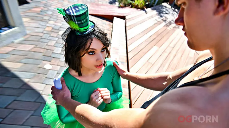 Cute Little Green Leprechaun
