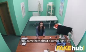 Fake Hospital Beautiful Young Brunette Loves Doctors Big Cock
