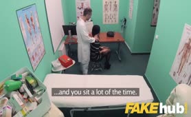 Fake Hospital Horny Patient Takes Care Of The Doctor's Penis