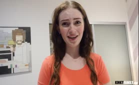 Kinky Family Brother Is Blackmailing His Pretty Stepsister Maya Kendrick