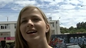 Czech Streets Blonde Teen Loves Money And Public Fucking