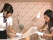 Asian Girls Cock Teasing And Happy Ending Handjob