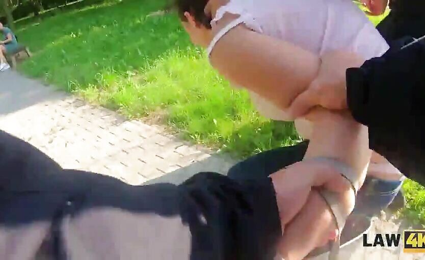 LAW4k Big Breasted Sofia Lee Thief With Wonderful Ass Gets Banged Hard