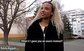 Public Agent Ebony Babe Romy Indy With Cute Smile