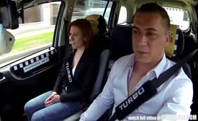 Czech Taxi Perfect Amateur Redhead Enjyos Great Fuck With Taxi Driver
