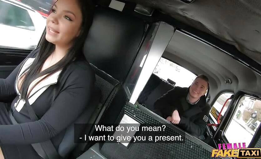 Female Fake Taxi He Cums THREE TIMES
