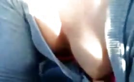 Cute Blonde Sucking Dick In Car