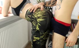 Step Brother Cums On Step Sisters Pants