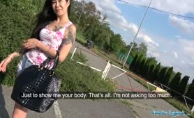 Public Agent Long Haired Czech Asian Mature Fucked Outdoors