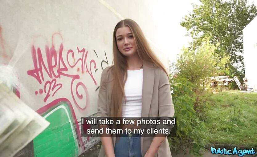 Crazy Cute College Girl Does Something She's Never Done Before