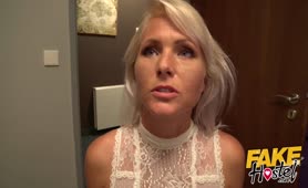 Fake Hostel Dirty Blonde Fucked In Hostel Room