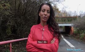 Public Agent Czech Brunette Milf Earns Some Euros For Sex