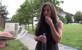 Public Agent Czech Brunette Is Really Horny