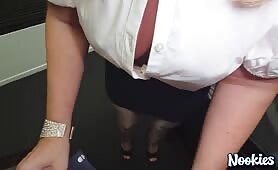 MILF Misty Caitlin Gets Creampie Sex