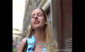 Czech Streets Horny Czech Teen Brunette Krystyna