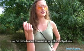 Public Agent Perfect Busty Czech Teen Brunette Loves Outdoor Sex