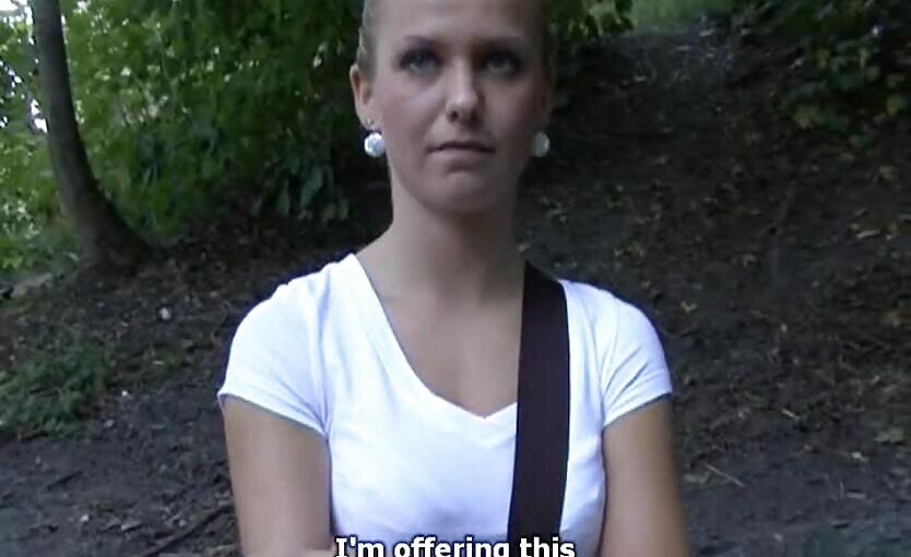Czech Streets 44 Unfaithful Blonde And Sex For 10,000 CZK