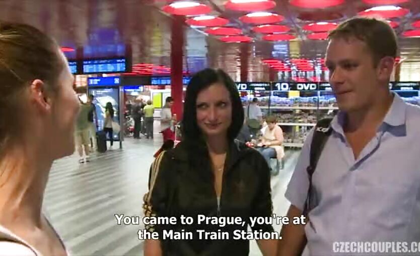 Czech Couples From Prague Metro