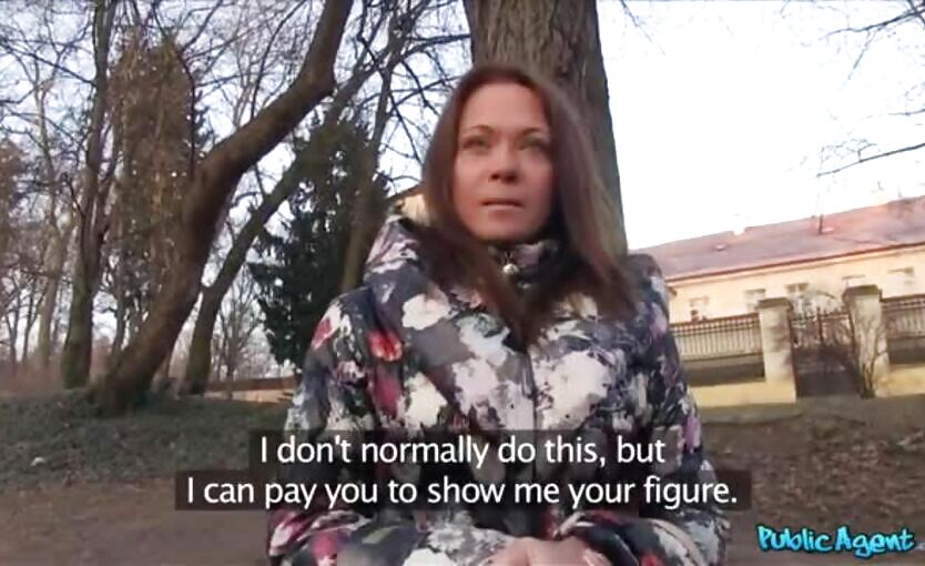 Public Agent Car Fuck Angela