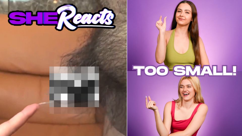 SheReacts Serena Hill And Gracey Laugh At Micro Penises