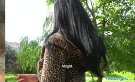 Public Agent Pretty Czech Brunette Takes A Ride