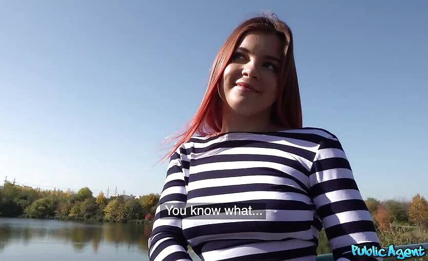 Public Agent Banging Body On This Redhead Babe Fucking Wow!